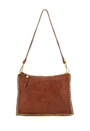 MONTEPULCIANO - Borsa a mano - cognac strass miele