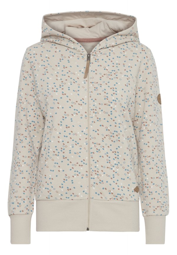 OXBeatrice - Zip-up sweatshirt - oyster3