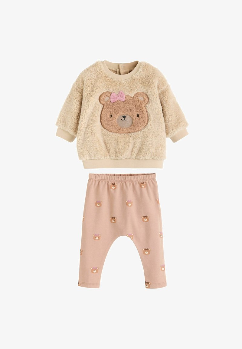 Next SET - Legingi — bikses - caramel brown bear