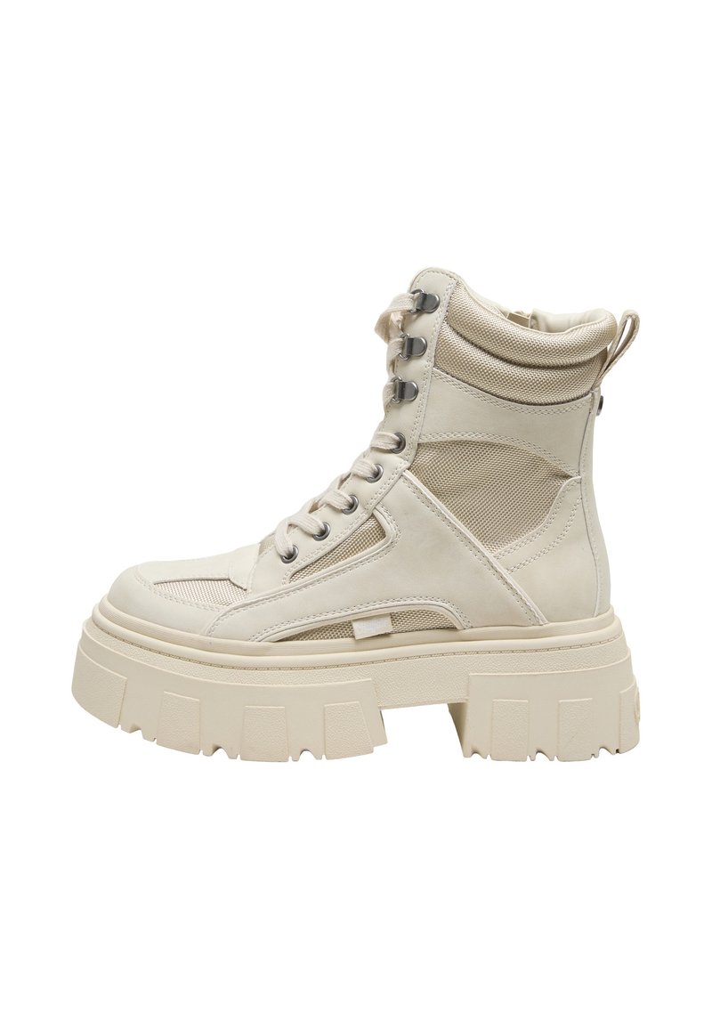 Buffalo ZARTO NC MID - Plateaustiefelette - offwhite - Zalando.at