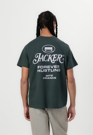 COLLECTIVE UNISEX - Print T-shirt - green