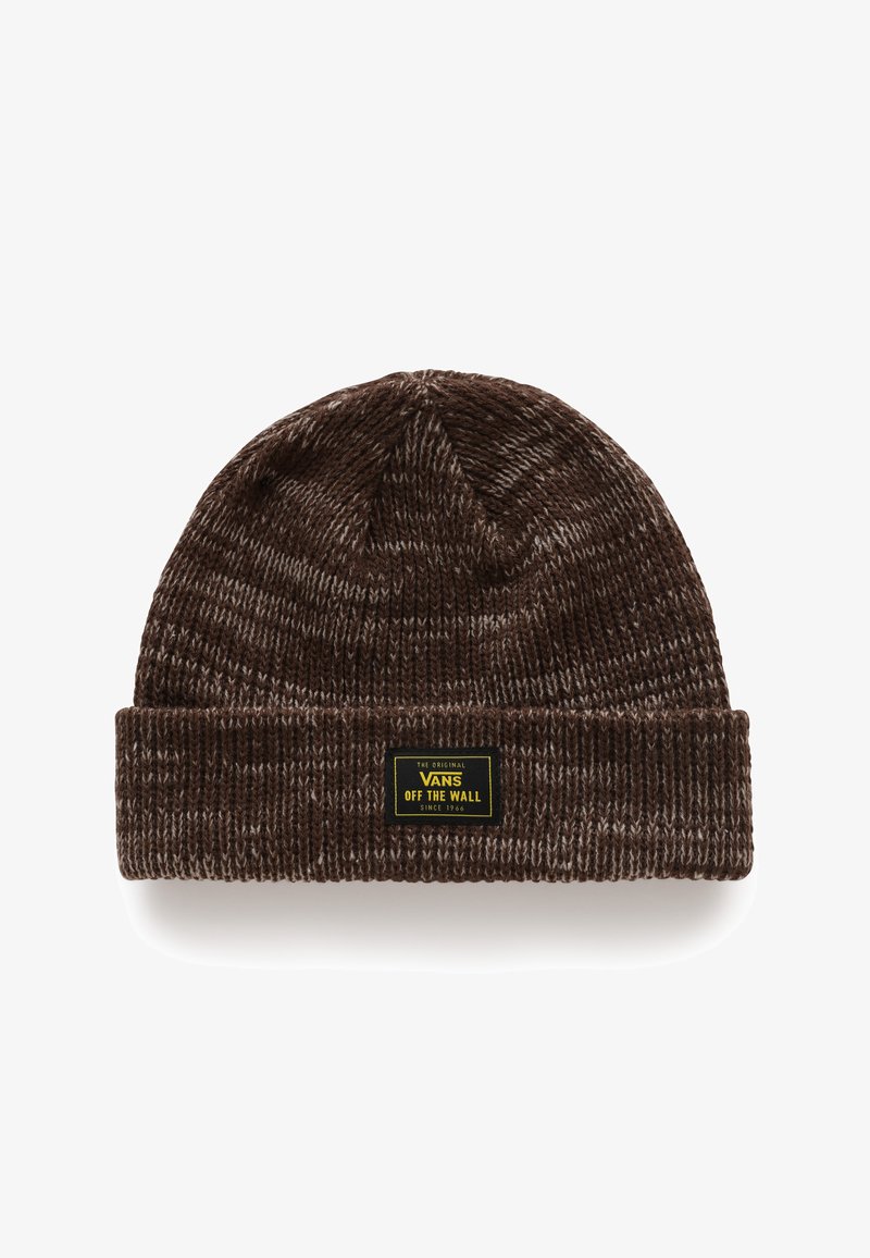 Vans MN BRUCKNER CUFF - Berretto - black/marrone scuro - Zalando.it berretto vans