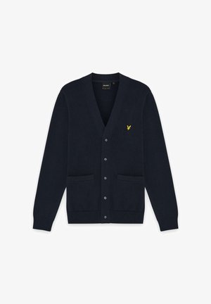 Lyle & Scott, V NECK - Vest - z dark navy