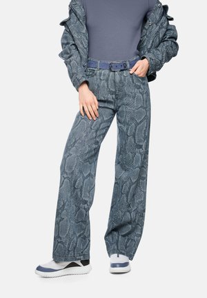 Marc Cain, MARC CAIN JEANS WIGAN - Straight leg jeans - blue denim
