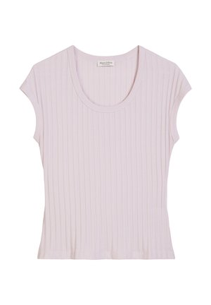 Marc O'Polo, POINTELLE- SLIM  - T-Shirt basic - pale lilac