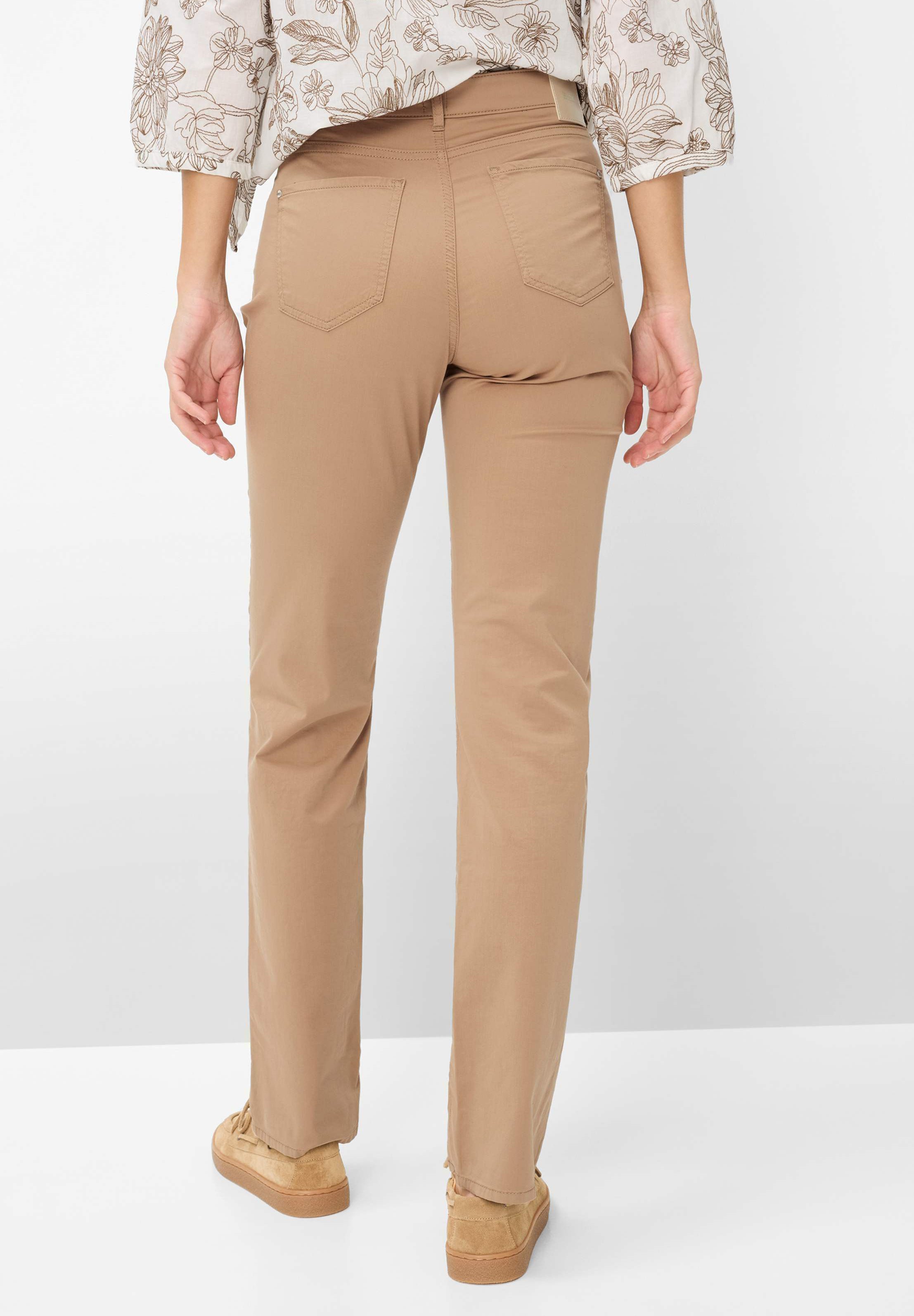 Mary heart pants ベージュ BRAX STYLE MARY - Trousers - light mocha/light brown - Zalando