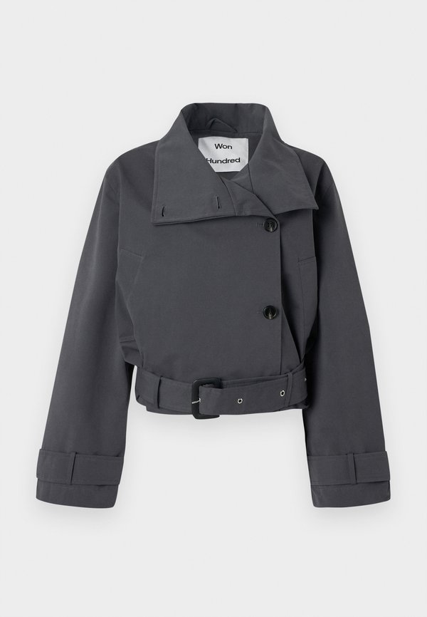 TIKA JACKET - Summer jacket - ebony3