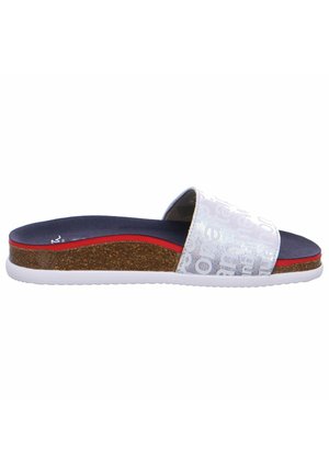 ara Pantolette flach - silver blue