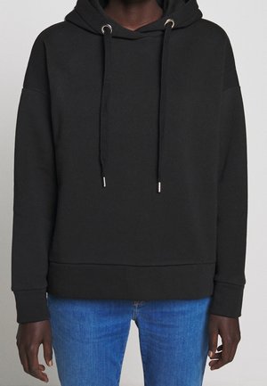 Jersey con capucha - black