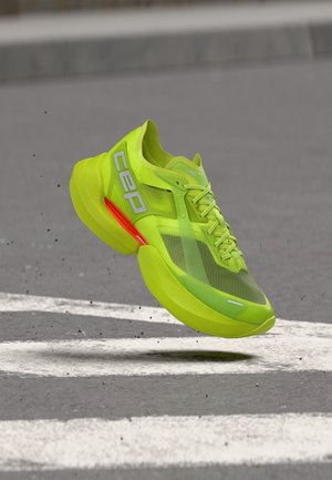 CEP, PRO RUN OPTASPEED BOWTECH SHOES, MEN - Laufschuh Straße - lime