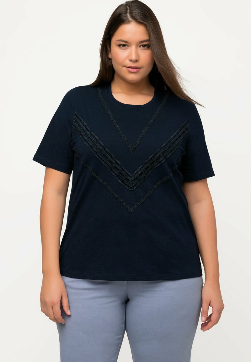 Ulla Popken T-shirts print - black