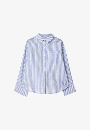NA-KD, STRIPE - Nööpidega pluus - blue white stripe