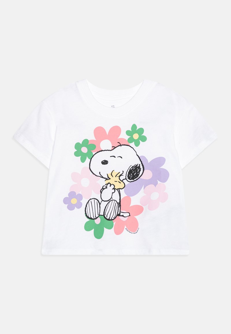 GAP TODDLER GIRL Tshirt imprimé new off white/blanc ZALANDO.FR