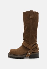 Diesel D-TEXAN 2IN1 CH - Cowboy-/Bikerboot - khaki