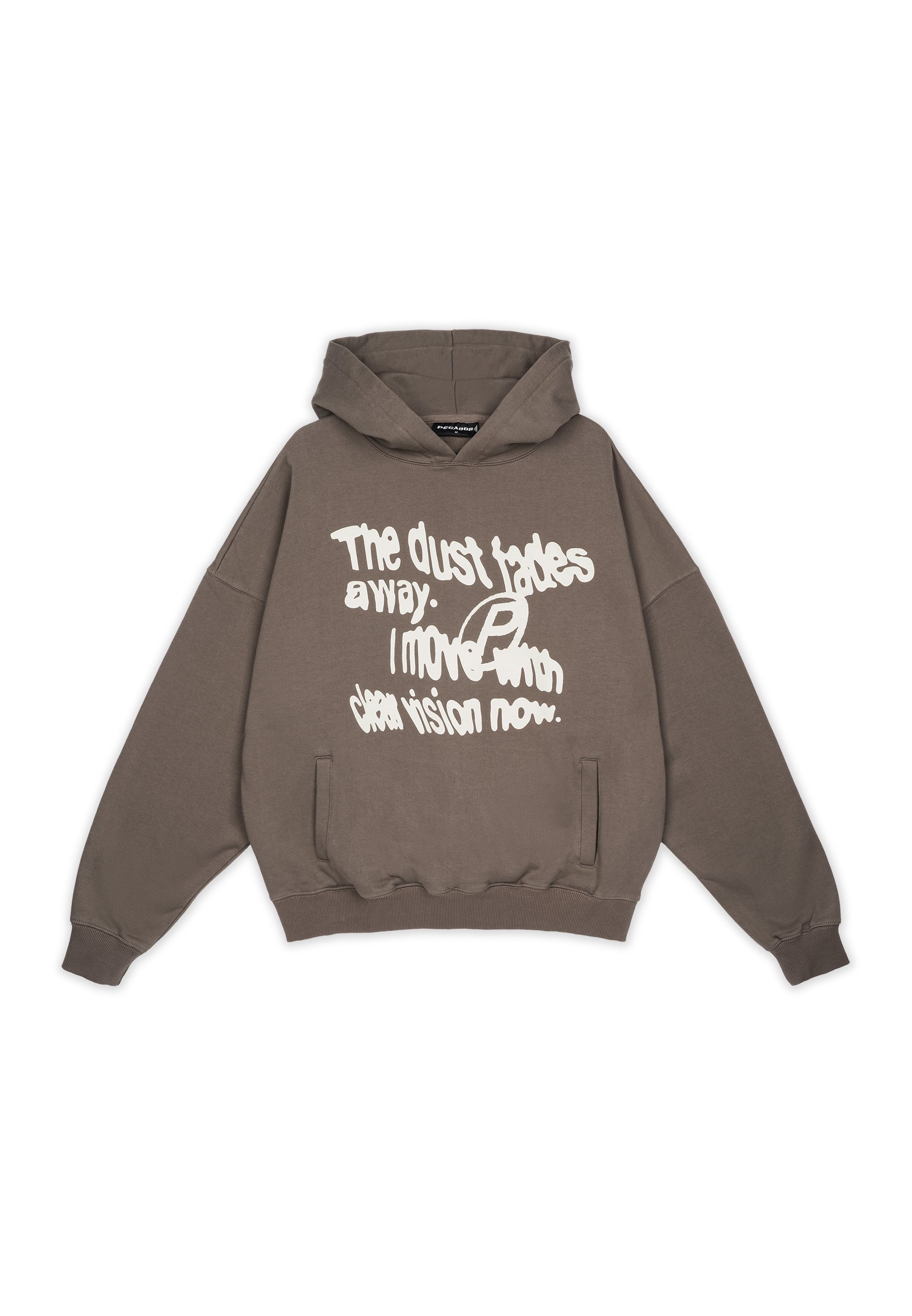 Pegador PARLD BOXY - Hoodie - washed dust brown/brown - Zalando.co.uk