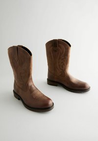 Next WESTERN - REGULAR FIT - Botas camperas - tan brown