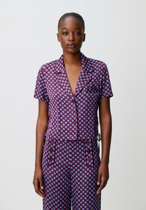 Claudie Pierlot, SHIRT - Blusa - print bordeaux