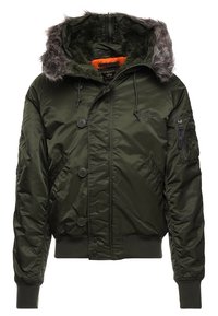 Alpha Industries Mezisezónní bunda  - dark green