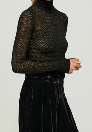 Strickpullover - black