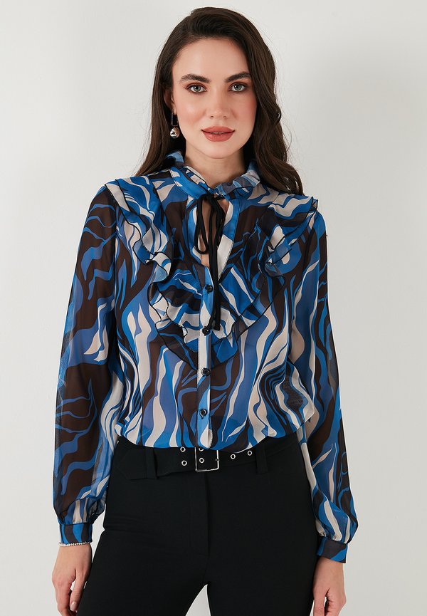 REGULAR FIT - Hemdbluse