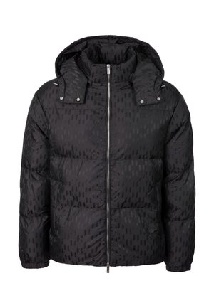 HOODED - Giacca invernale - black