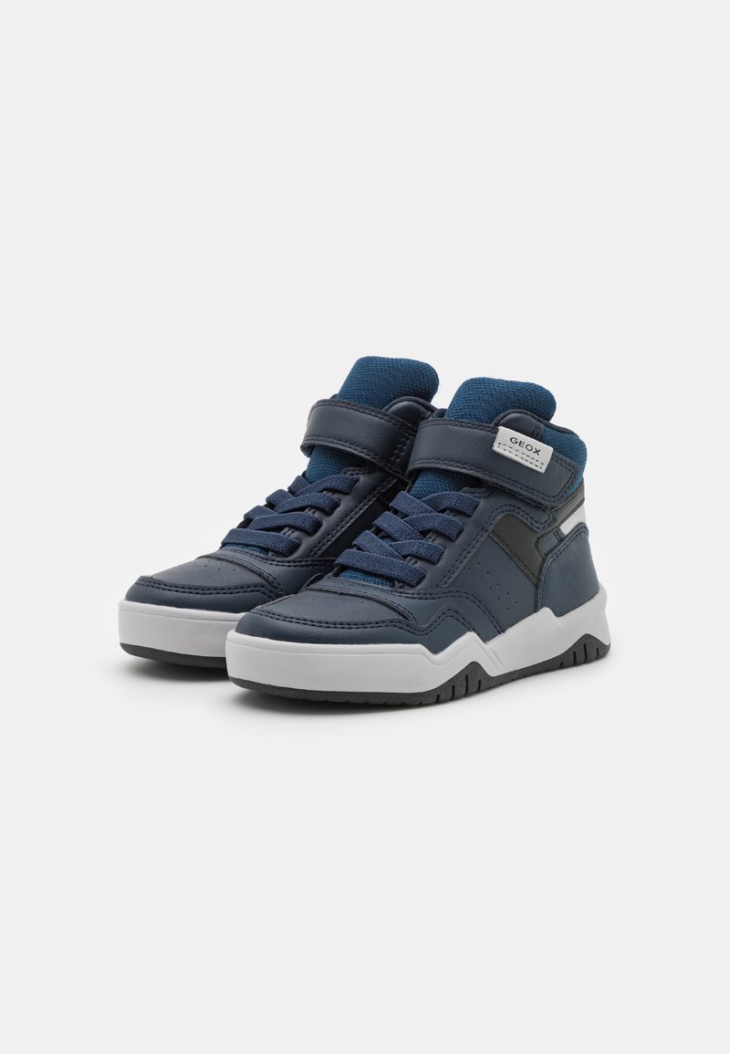 Geox Garçon Perth Boy F Basket - Chaussures Confortables Et Respirantes