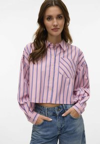 Vero Moda VMSIA - Button-down blouse - parfait pink
