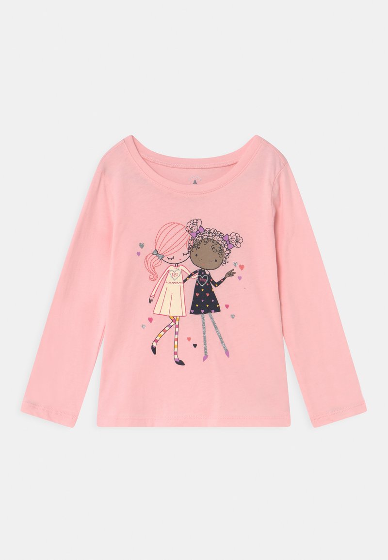 GAP TODDLER GIRL Long sleeved top valentine spot pink/light pink