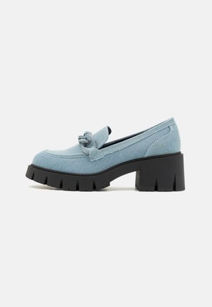 Plateaupumps - blue