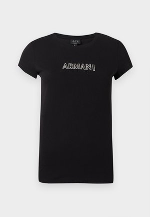 Armani Exchange, T-shirt imprimé - black