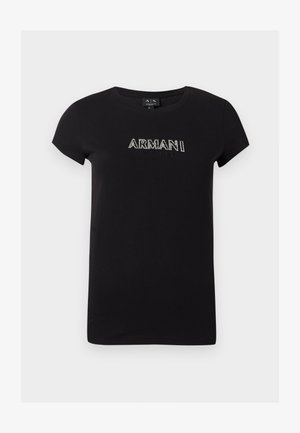 Armani Exchange, T-shirt imprimé - black
