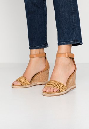 PELICANBAY  - High Heel Sandalette - fudge/caramel