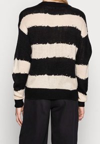 JDY Strickpullover - black