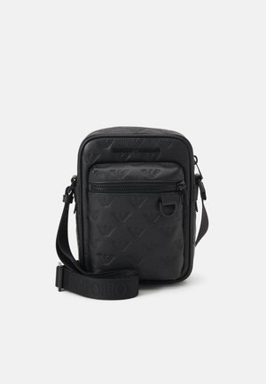Emporio Armani CROSSBODY UNISEX - Axelremsväska - black