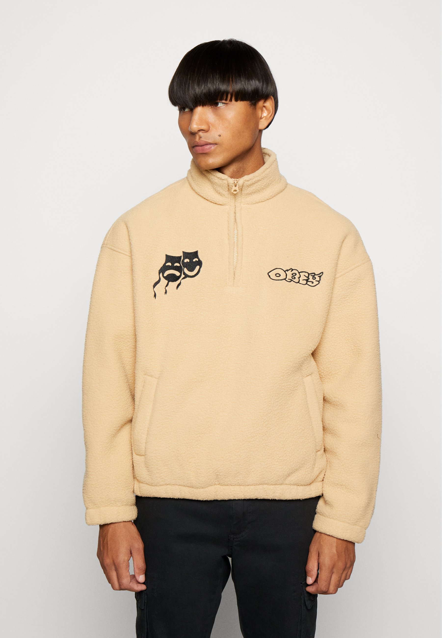 Obey Clothing PULP MOCK NECK - Fleece 