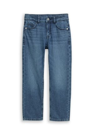 Jeans Straight Leg - used mid stone blue denim