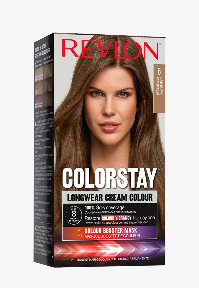 Revlon - HAIR COLOR COLORSTAY, LONGWEAR CREAM COLOUR - Coloration - châtain clair, Agrandir