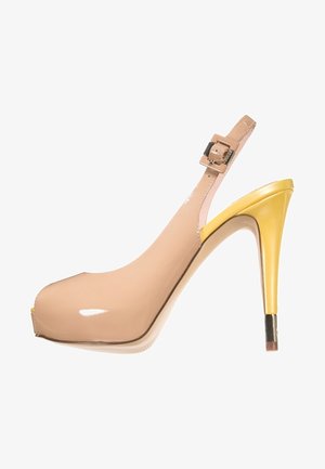 Guess, Talons hauts à bout ouvert - beige