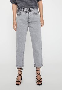 PULL&BEAR Jean droit - light grey