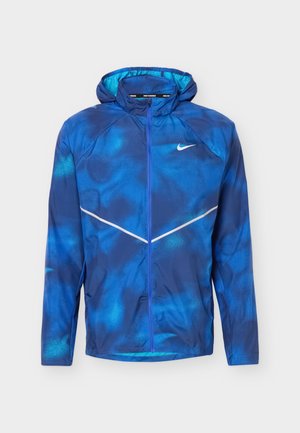 Nike Performance, MILER - Αντιανεμικό μπουφάν - midnight navy/hyper royal