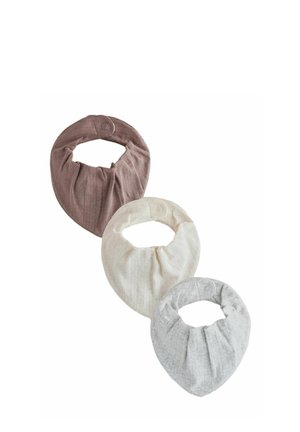 Next, BIBS 3 PACK UNISEX - Bib - neutral brown