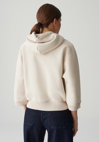 OPUS SOFT LOOSE BATWING FIT - Sweatjacke - natural glaze