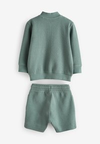 Next ZIP THROUGH SET-REGULAR FIT - Pantalon de survêtement - teal blue