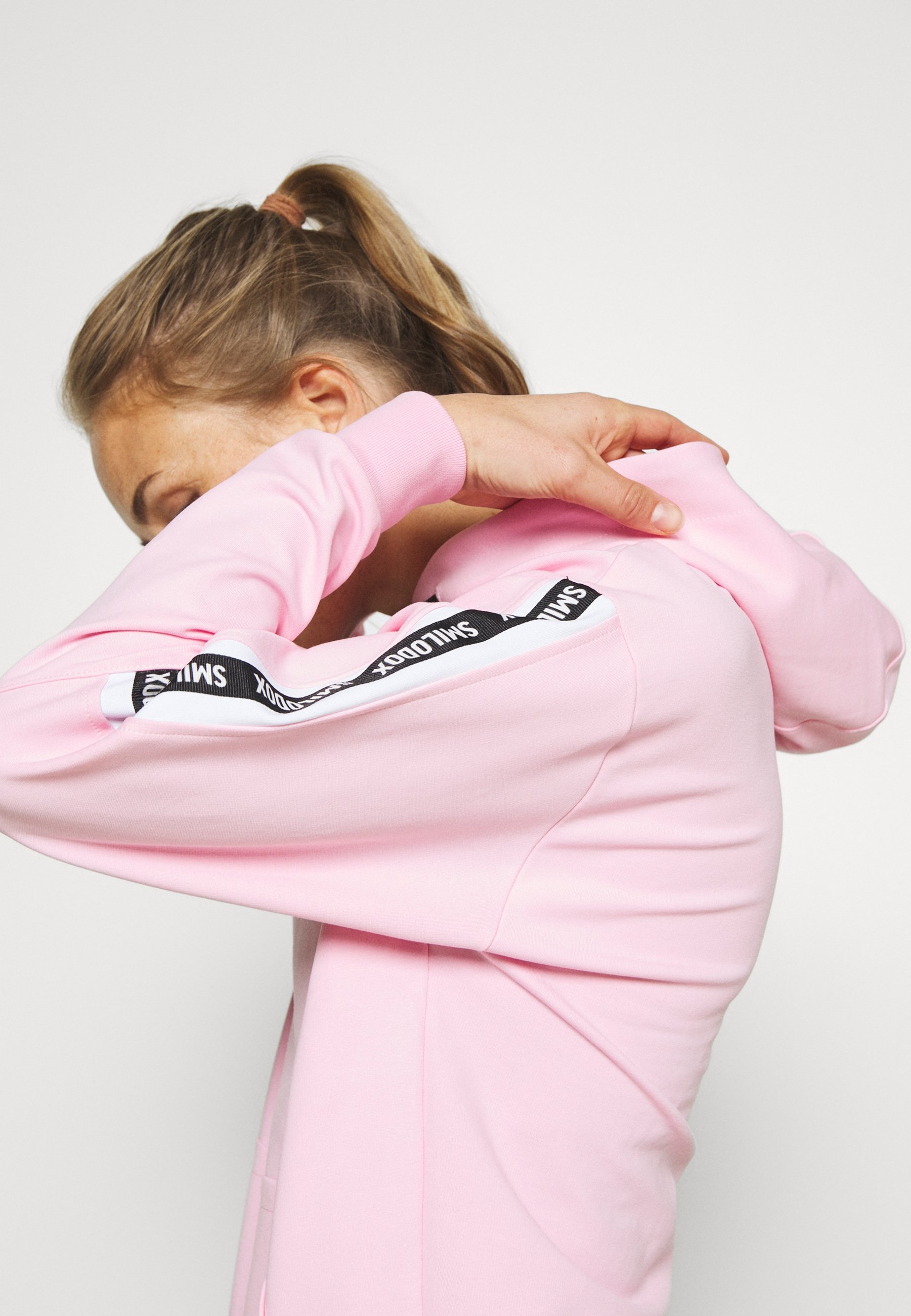Smilodox DAMEN HOODIE Kapuzenpullover rosa Smilodox DAMEN HOODIE Kapuzenpullover rosa