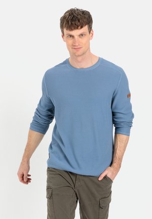 AUS ORGANIC COTTON - Strickpullover - elemental blue