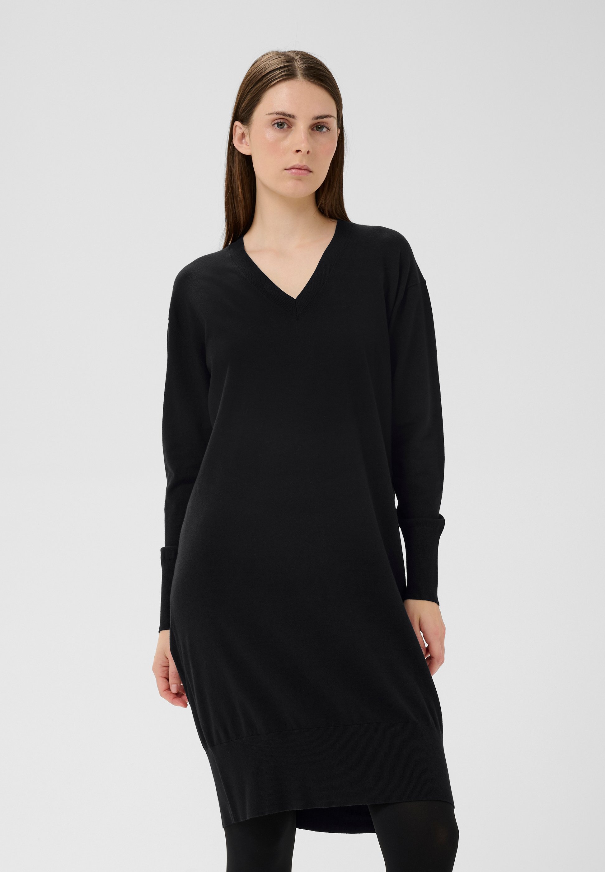 solid knitted dress Girls Don't Cry Solid Color Knit Dress: A Must-Have Fashion Statement –  Canary Houze main image 1
