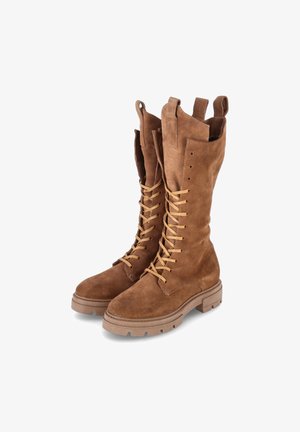 MJUS Botas con cordones - brown