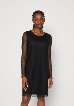 Pieces PCNESH O NECK SHORT DRESS - Cocktail φόρεμα / Φόρεμα για πάρτι - black