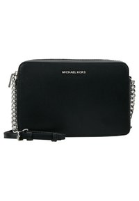 SET CROSSBODY CROSSGRAIN RHODIUM - Ülerinna-kott - black