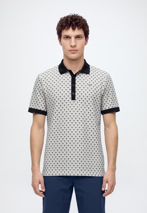 adidas Golf Originals, NOV AOP  - поло риза - black/chalk white